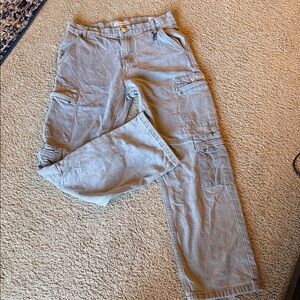 PacSun Dylan light Grey wide leg Jean